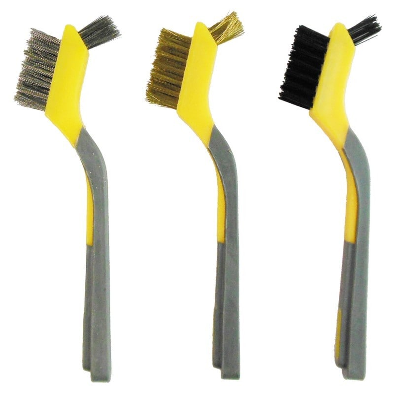 三共コーポレーション 4348741 3本組ワイヤーブラシセット TWB-3 1個（ご注文単位1個）【直送品】