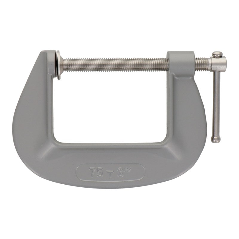 三共コーポレーション 515062 アルミCクランプ 75mm #315922 1個（ご注文単位1個）【直送品】