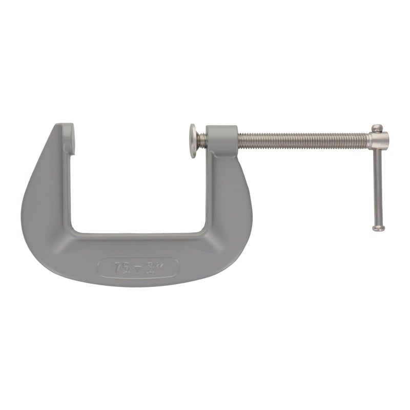 三共コーポレーション 515062 アルミCクランプ 75mm #315922 1個(ご注文単位1個)【直送品】