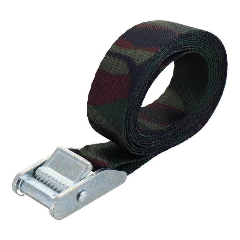 三共コーポレーション 4348356 バックル式荷締カラーベルト 迷彩 #823524 1個（ご注文単位1個）【直送品】