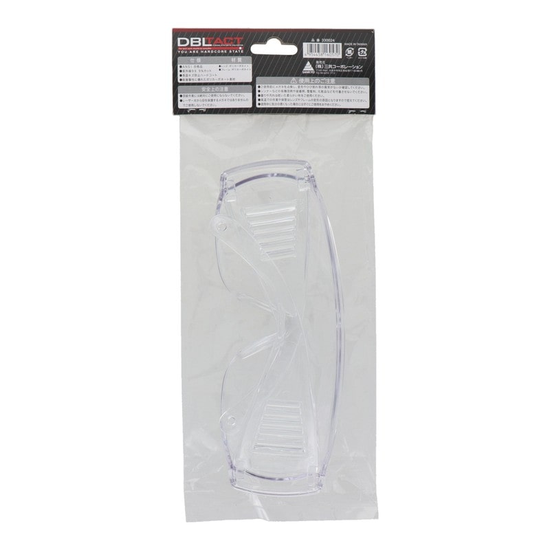 三共コーポレーション 414554 保護メガネ クリア #330024 1個（ご注文単位1個）【直送品】