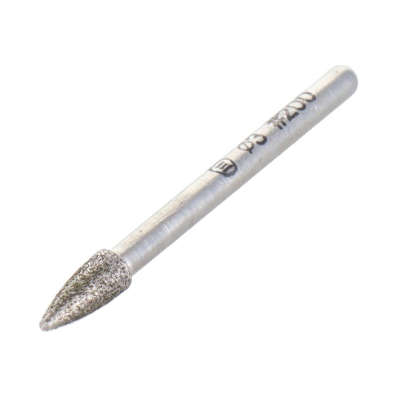 三共コーポレーション 4343194 ダイヤモンドロータリーバー 円錐砲弾型 5mm #000727 1個（ご注文単位1個）【直送品】