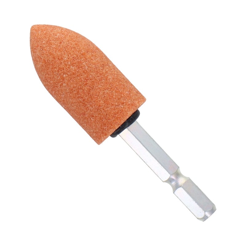 三共コーポレーション 4343074 WA6-38 六角軸軸付砥石 砲弾型 #60 #010443 1個（ご注文単位1個）【直送品】