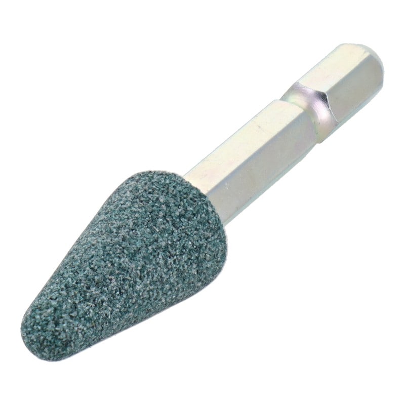 三共コーポレーション 4352023 GC6-29 六角軸軸付砥石 傘型 #80 #010469 1個（ご注文単位1個）【直送品】