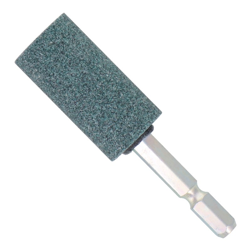 三共コーポレーション 4343075 GC6-09 六角軸軸付砥石 円筒型 #80 #010452 1個（ご注文単位1個）【直送品】