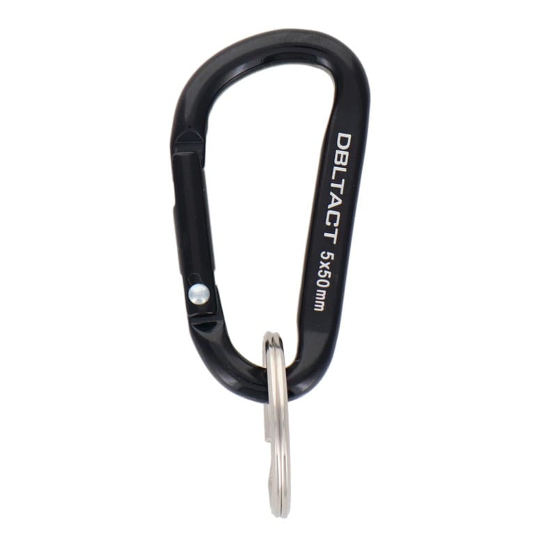 三共コーポレーション 4071247 アルミカラビナスタンダード φ5mmBKXBKM #360304 1個（ご注文単位1個）【直送品】