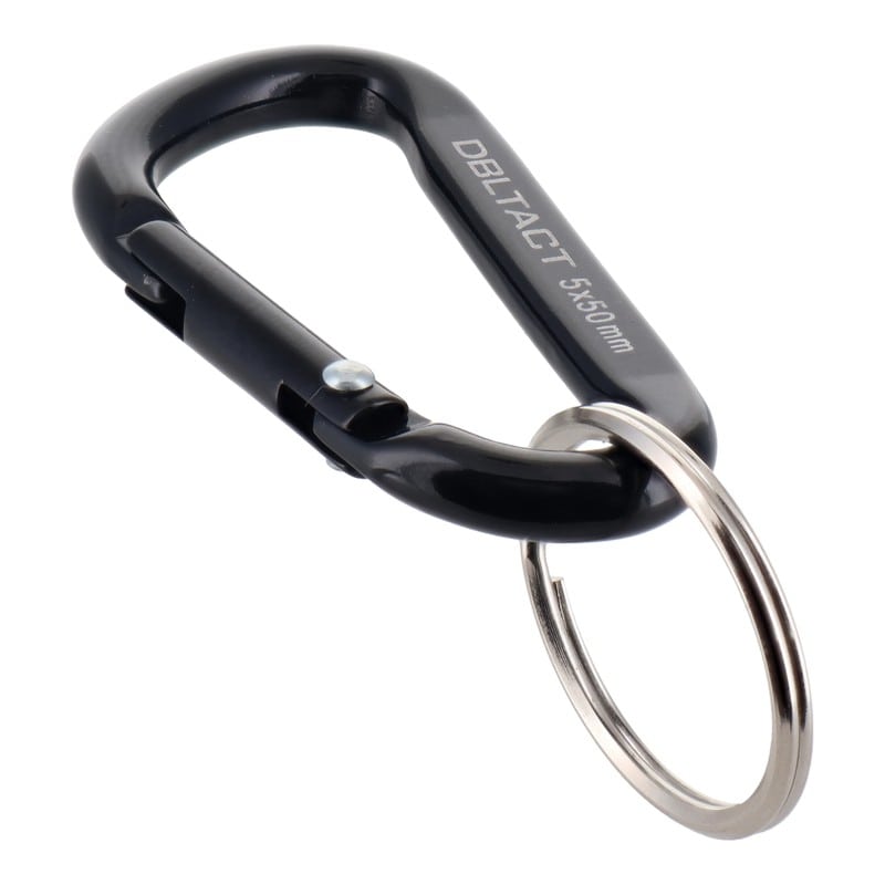 三共コーポレーション 4071247 アルミカラビナスタンダード φ5mmBKXBKM #360304 1個（ご注文単位1個）【直送品】