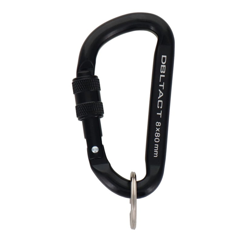 三共コーポレーション 4071284 アルミカラビナロックタイプφ8mmBKXBKM #360354 1個（ご注文単位1個）【直送品】