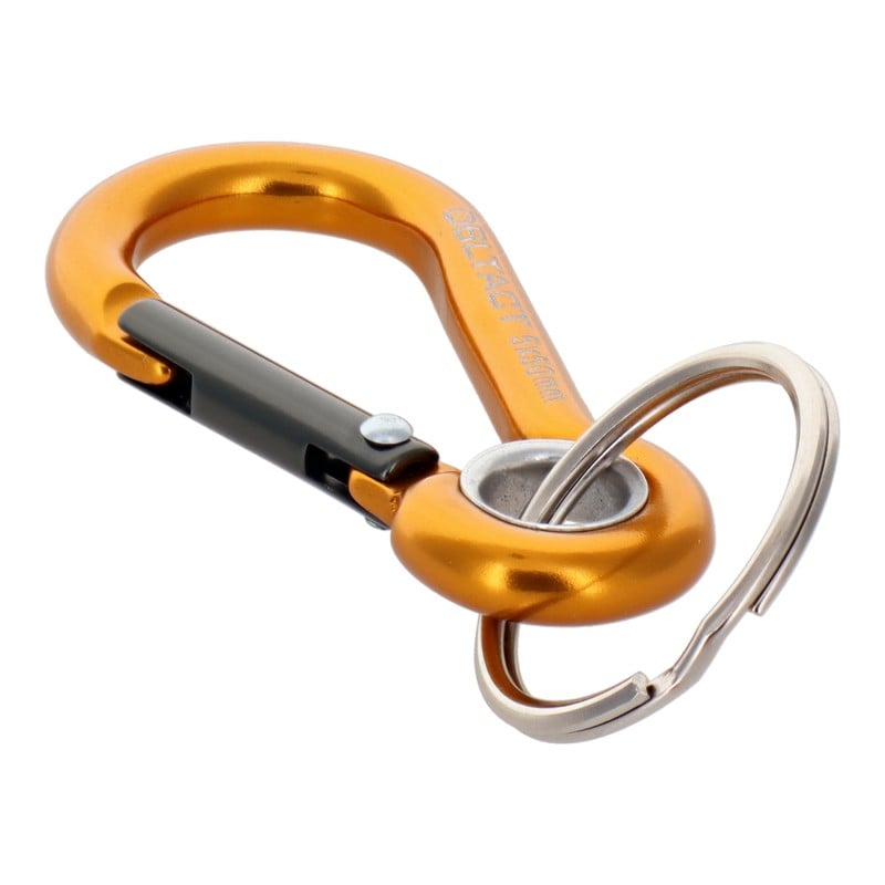 三共コーポレーション 4348557 アルミカラビナ抜止 O環付φ5mmGDXガンメタS DT-AKO-253 1個(ご注文単位1個)【直送品】