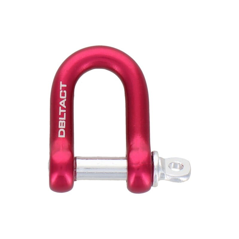 三共コーポレーション 4071260 U字環 軽量アルミ φ6mm レッド #360503 1個（ご注文単位1個）【直送品】