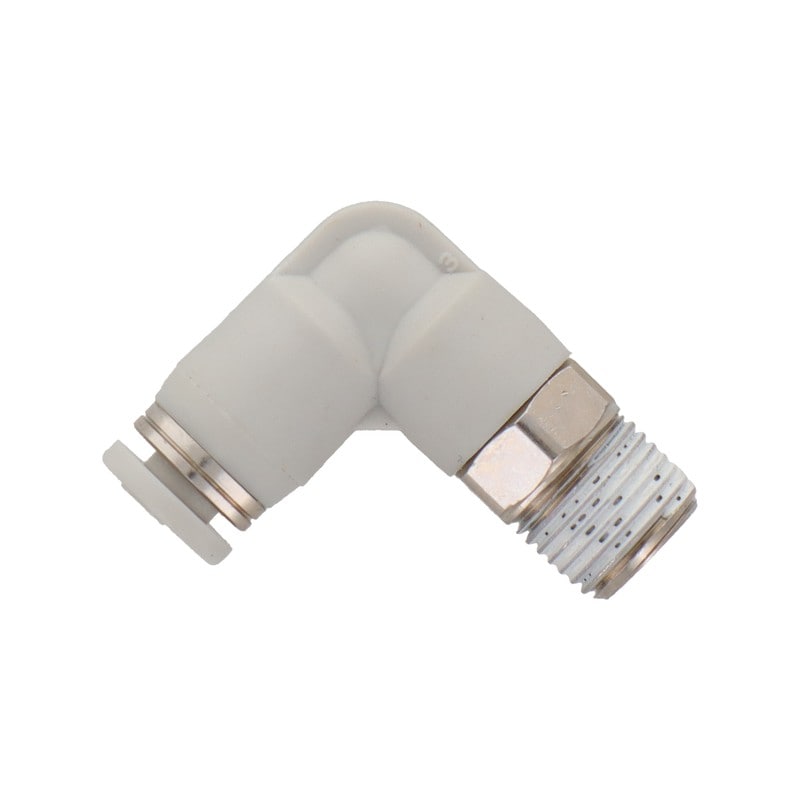 三共コーポレーション 4342724 エルボユニオン R1/8 外径4mmチューブ用 #133535 1個（ご注文単位1個）【直送品】