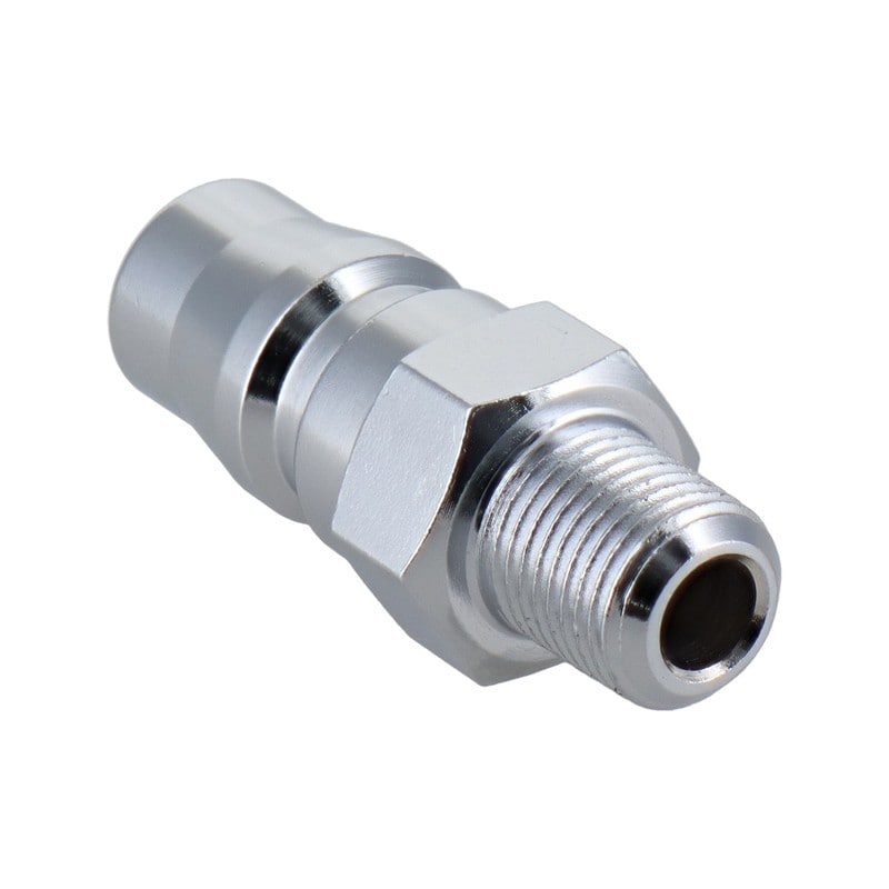 三共コーポレーション 4342809 エアー用プラグ R1/8テーパーオネジ #714015 1個（ご注文単位1個）【直送品】