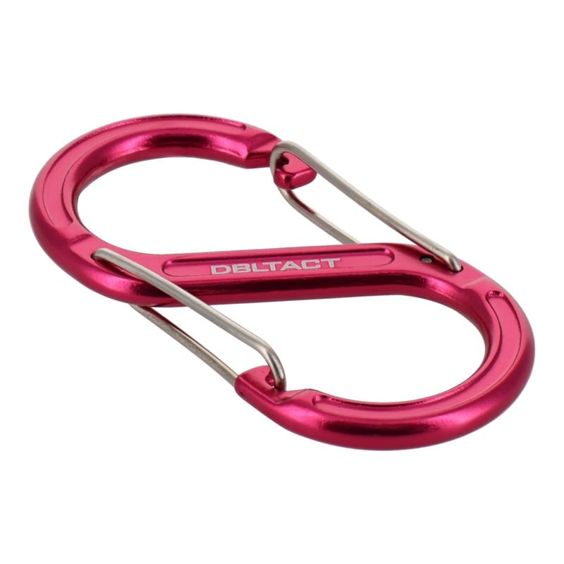 三共コーポレーション 4348997 アルミS型カラビナ 60mm レッド DT-AKS-60R 1個（ご注文単位1個）【直送品】