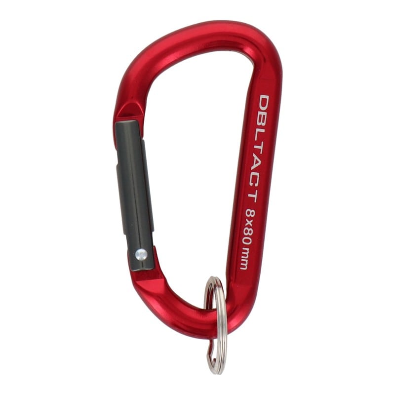 三共コーポレーション 4071255 アルミカラビナスタンダードφ8mmRDXガンメタS #360332 1個（ご注文単位1個）【直送品】