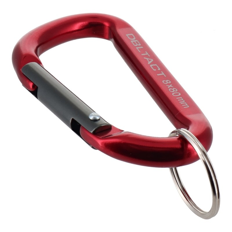 三共コーポレーション 4071255 アルミカラビナスタンダードφ8mmRDXガンメタS #360332 1個（ご注文単位1個）【直送品】