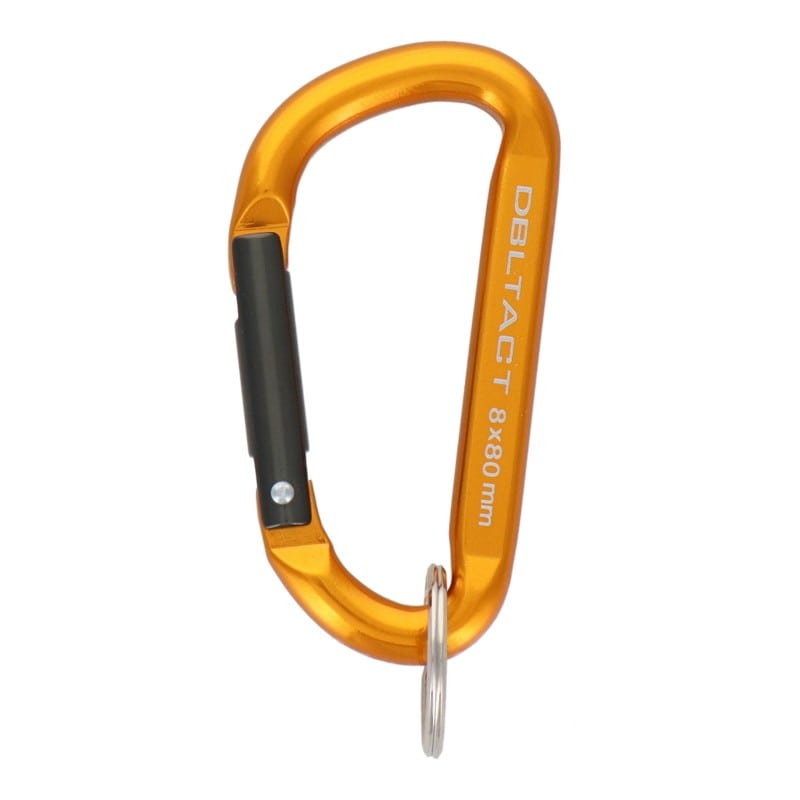 三共コーポレーション 4071256 アルミカラビナスタンダードφ8mmGDXガンメタS #360333 1個（ご注文単位1個）【直送品】