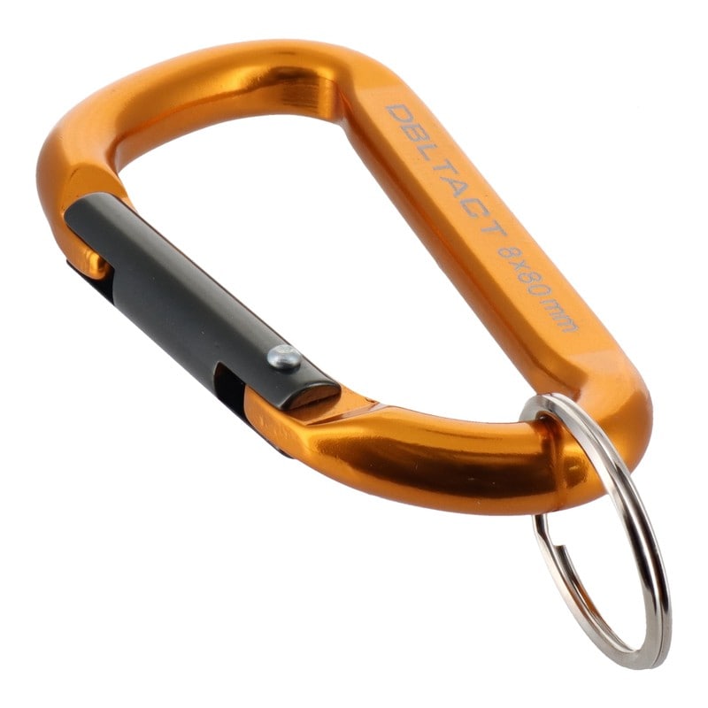 三共コーポレーション 4071256 アルミカラビナスタンダードφ8mmGDXガンメタS #360333 1個（ご注文単位1個）【直送品】