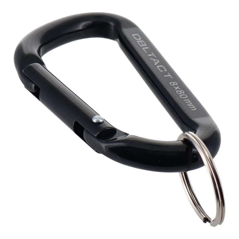 三共コーポレーション 4071257 アルミカラビナスタンダード φ8mmBKXBKM #360334 1個（ご注文単位1個）【直送品】