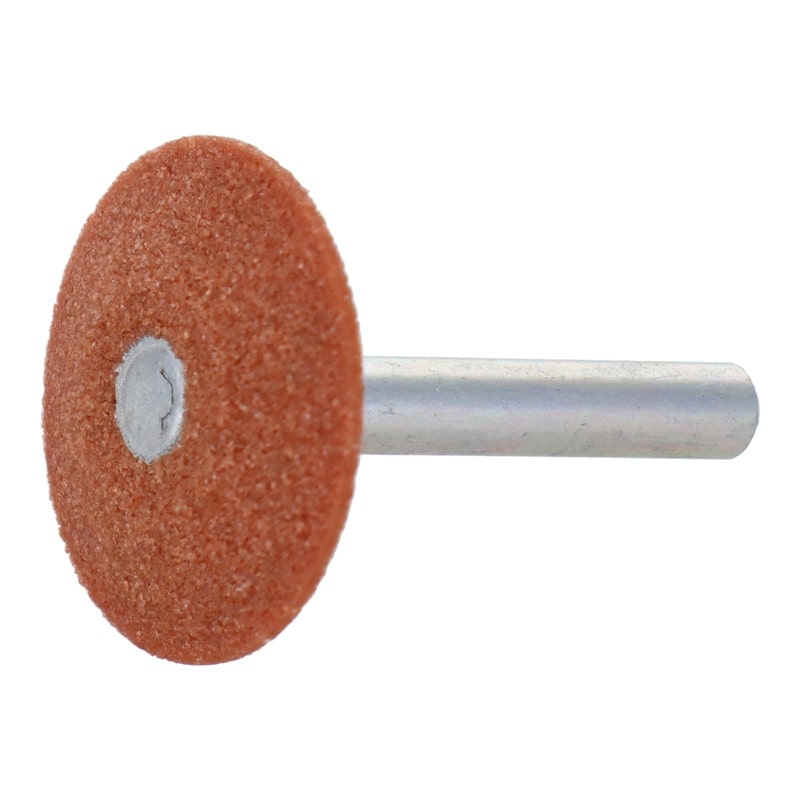 三共コーポレーション 4340443 WA-28H 軸付砥石 ソロバン型 #60 #010228 1個（ご注文単位1個）【直送品】