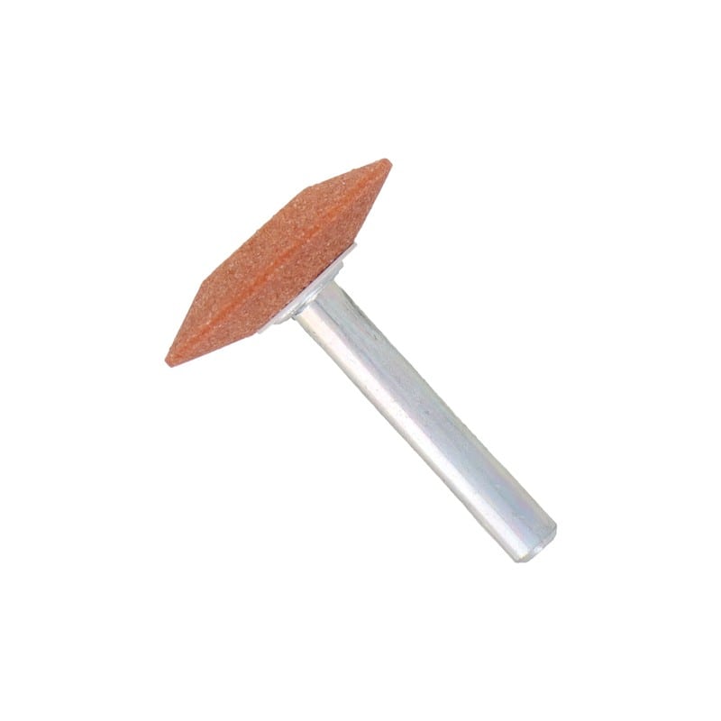 三共コーポレーション 4340443 WA-28H 軸付砥石 ソロバン型 #60 #010228 1個(ご注文単位1個)【直送品】