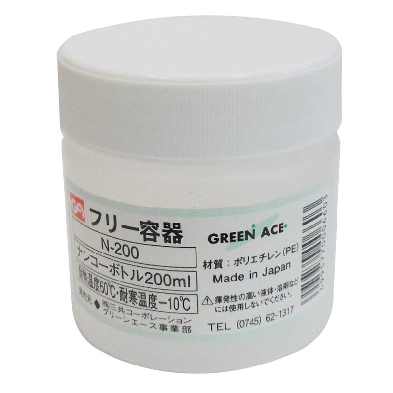 三共コーポレーション 4341906 ナンコーボトル 200mL #526660 1個（ご注文単位1個）【直送品】