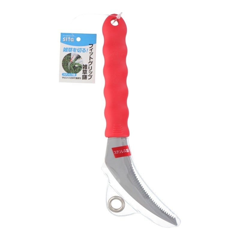 三共コーポレーション 4348916 フィットグリップ 雑草鎌 A629 1個(ご注文単位1個)【直送品】