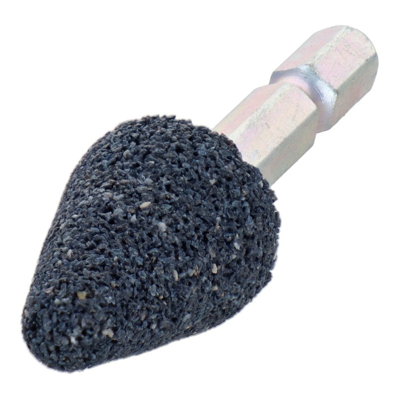 三共コーポレーション 4352016 A6-32 六角軸軸付砥石 傘型 #36 #010415 1個（ご注文単位1個）【直送品】