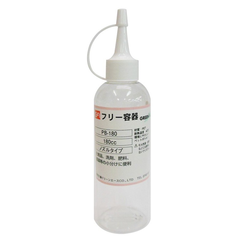 三共コーポレーション 4341900 PETボトルノズルタイプ 180mL #526642 1個(ご注文単位1個)【直送品】