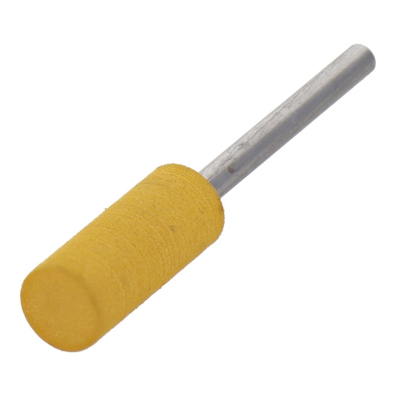 三共コーポレーション 4343162 RB-12H 軸付ゴム砥石 円筒型 #180 #010291 1個（ご注文単位1個）【直送品】