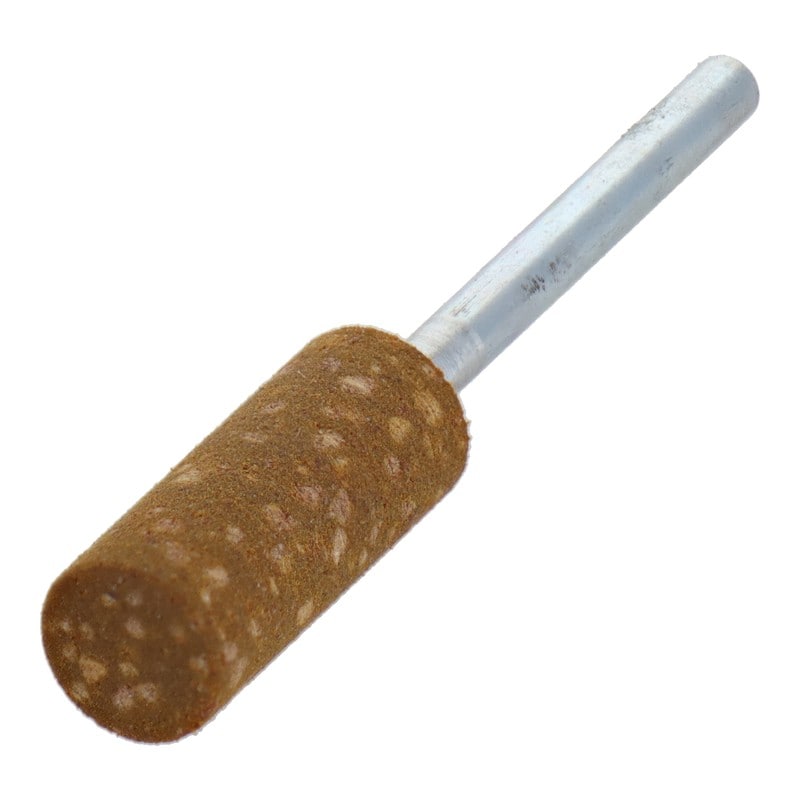 三共コーポレーション 4348647 RBK-09軸付ゴム砥石砥粒入り円筒型#220 1個（ご注文単位1個）【直送品】