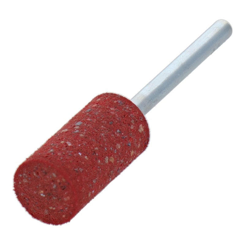 三共コーポレーション 4348648 RBK-10 軸付ゴム砥石砥粒入り 円筒型 #80 1個（ご注文単位1個）【直送品】