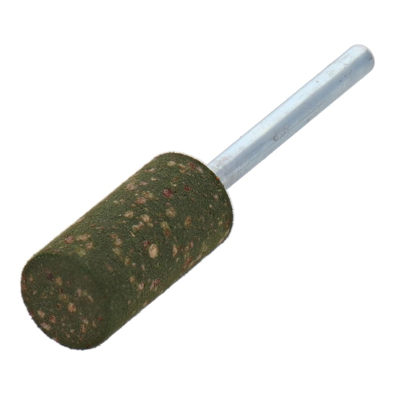 三共コーポレーション 4348649 RBK-11軸付ゴム砥石砥粒入り円筒型#120 1個（ご注文単位1個）【直送品】