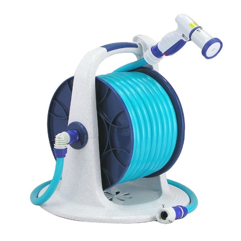 三洋化成 307074 ジュノ ホースリール 15×30m J5-Q306R 1個（ご注文単位1個）【直送品】