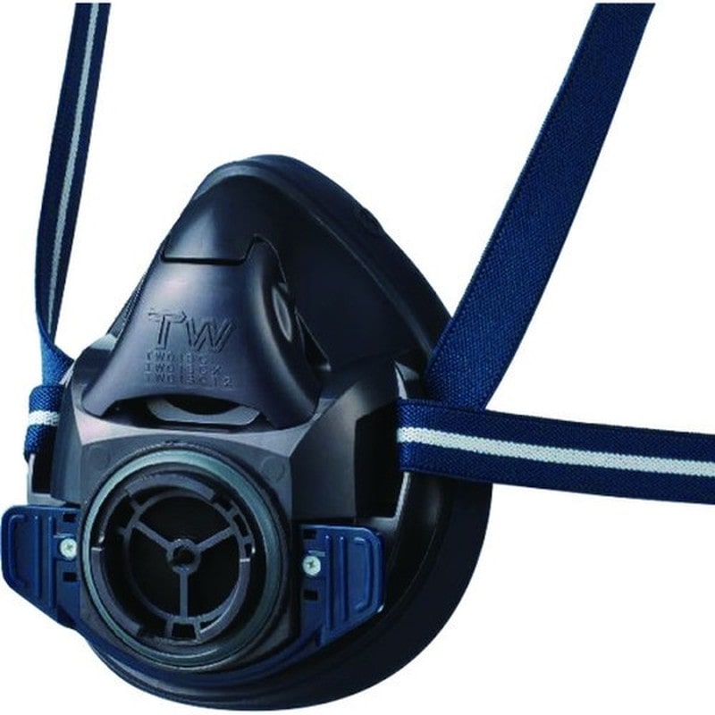 重松製作所 9034397 取替え式防じん・直結式小型防毒マスクTW01SC TW01SCｰBK-S 1個（ご注文単位1個）【直送品】