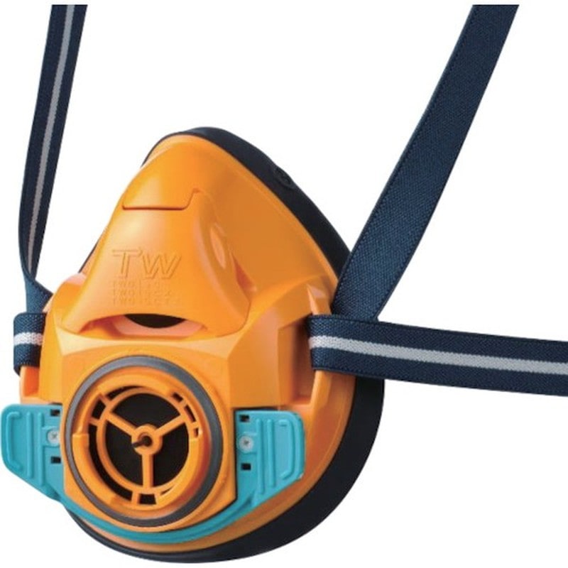 重松製作所 9034401 取替え式防じん・直結式小型防毒マスクTW01SC TW01SC-OR-M 1個（ご注文単位1個）【直送品】