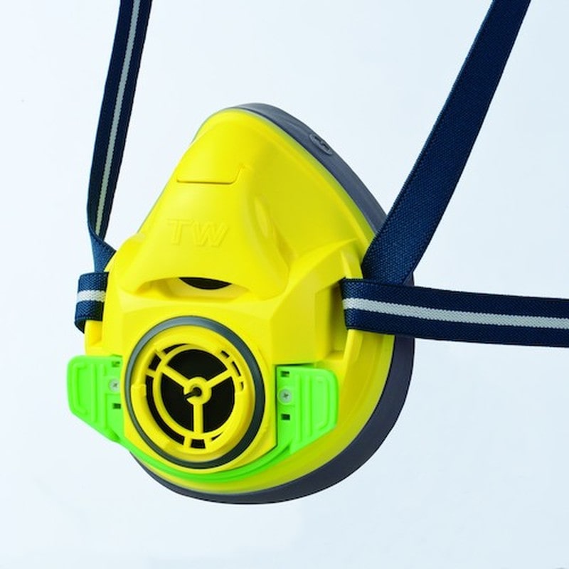 重松製作所 9034793 防塵・防毒マスクTW01C-YEM#32714 1個（ご注文単位1個）【直送品】