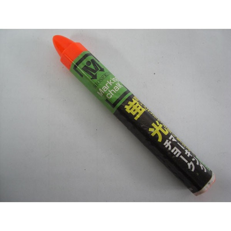 祥碩堂 4347794 蛍光マーキングチョーク S15627 赤 1個（ご注文単位1個）【直送品】