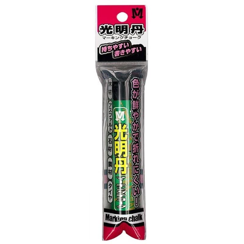 祥碩堂 4347842 光明丹チョーク 1本袋入 S30064 黒 1個(ご注文単位1個)【直送品】