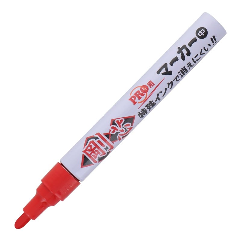 祥碩堂 4347873 ペイントマーカー 中字 剛芯 袋入り 赤 1個(ご注文単位1個)【直送品】