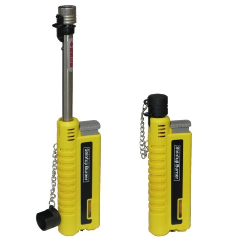 新富士バーナー 426296 RZ-520-CYL スライドガストーチ 黄 箱 1個(ご注文単位1個)【直送品】