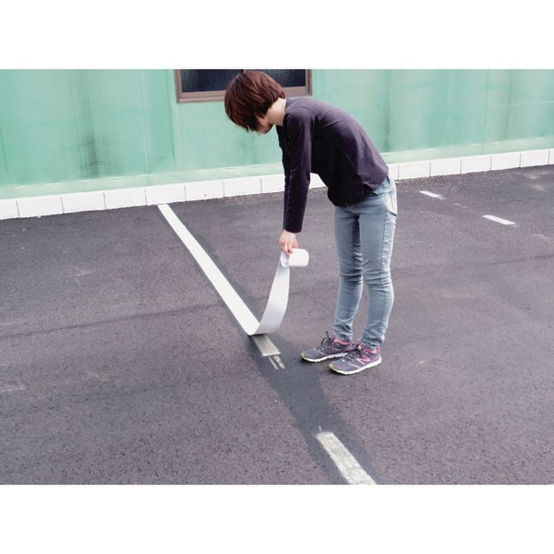 新富士バーナー 426764 RM310ロードマーキングライン白100mm×5m RM-310 1個（ご注文単位1個）【直送品】