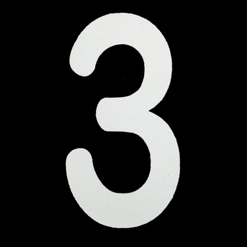 新富士バーナー 426741 RM-103 ロードマーキング ナンバーS 3 1個（ご注文単位1個）【直送品】