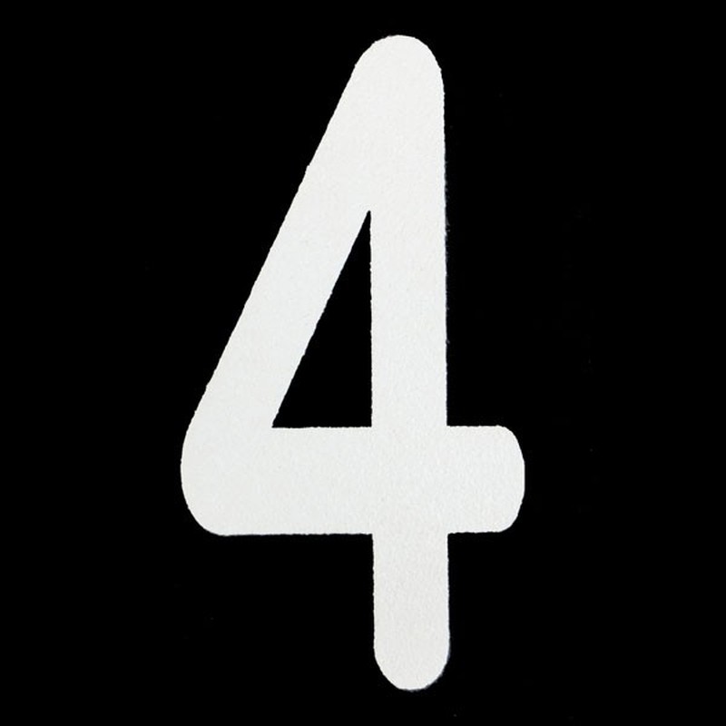 新富士バーナー 426742 RM-104 ロードマーキング ナンバーS 4 1個（ご注文単位1個）【直送品】