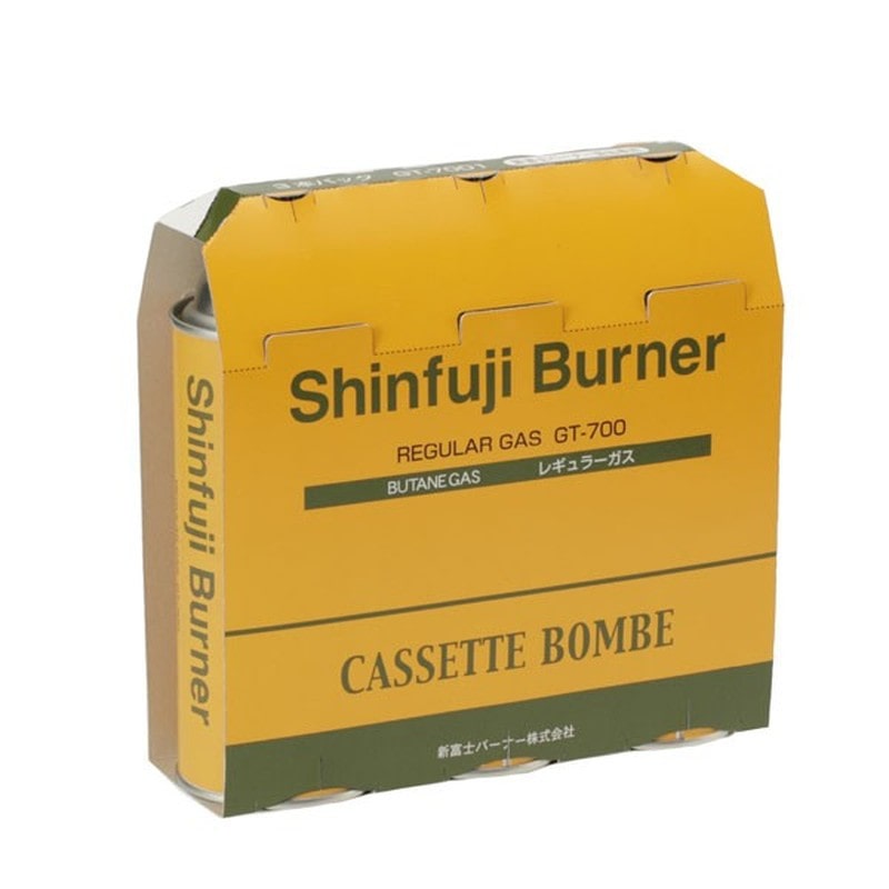 新富士バーナー 327110 Do-Ga カセットボンベ3本パック GT-7001 1個（ご注文単位1個）【直送品】