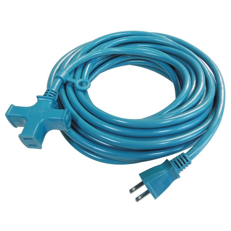 正和電工 4348841 トライアングルタップ 10m ブルー VCTM-10MA 1個（ご注文単位1個）【直送品】