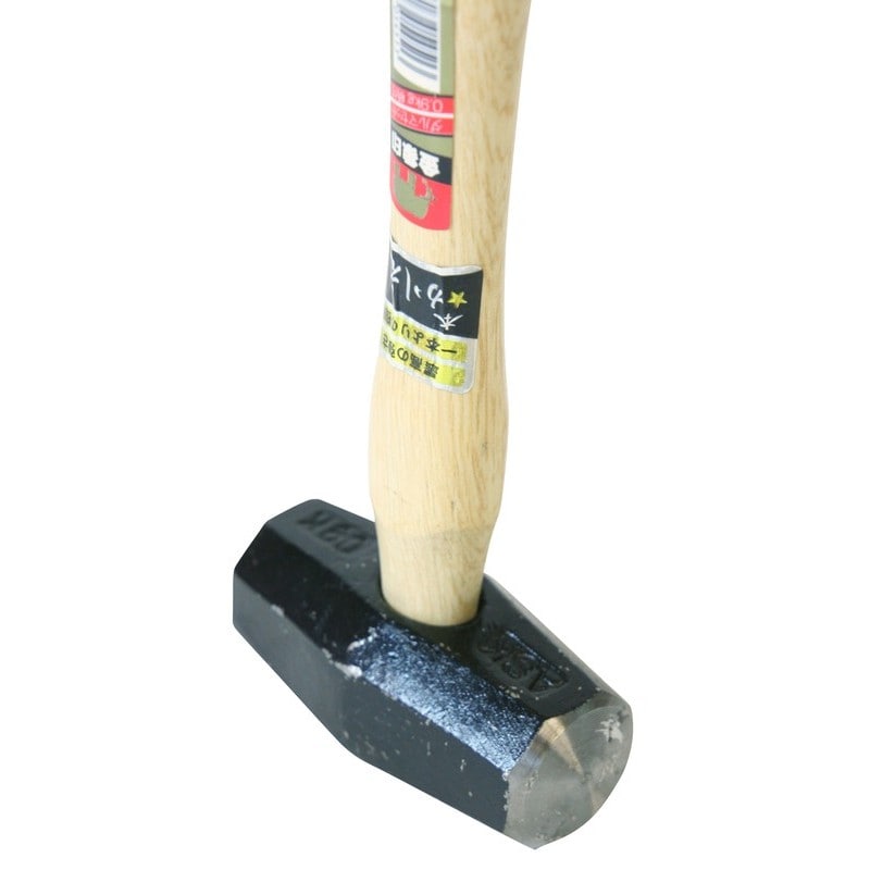 浅香工業 526076 石頭ハンマー 0.9 柄付 ダルマセット #54519 1個(ご注文単位1個)【直送品】