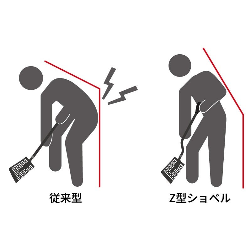 浅香工業 701392 金象 Z型パンチャーショベル 角 P柄 #367 1個（ご注文単位1個）【直送品】