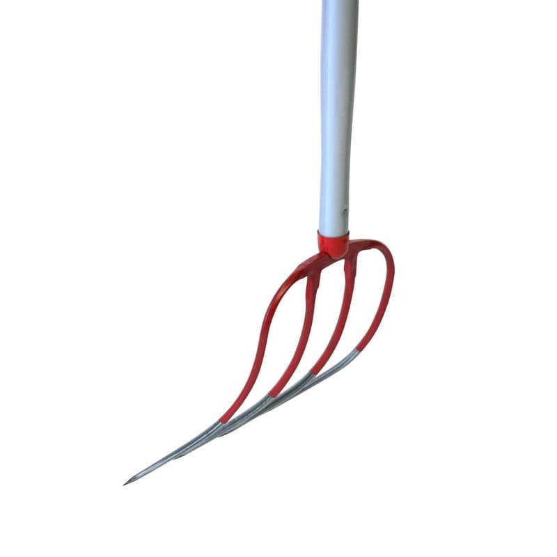 浅香工業 701415 軽量ホーク4本爪 アルミP柄 #9223 1個(ご注文単位1個)【直送品】