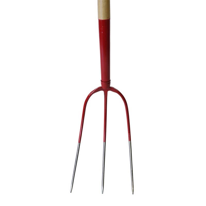 浅香工業 701432 木柄ホーク 3本爪 3B #30391 1個(ご注文単位1個)【直送品】