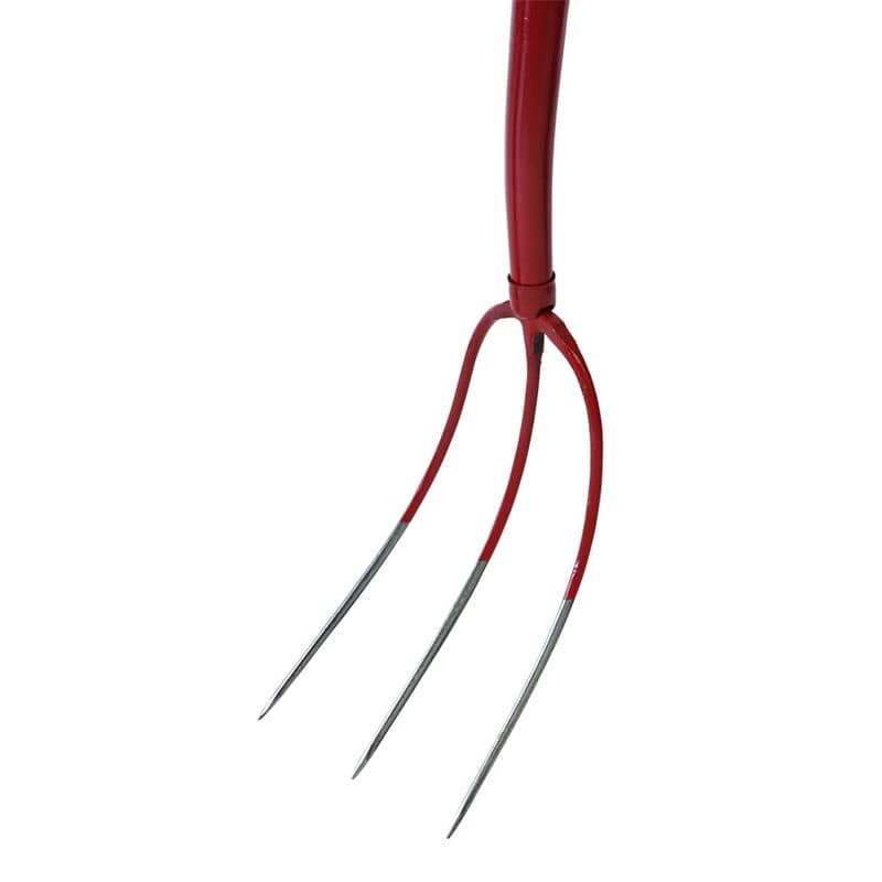 浅香工業 701432 木柄ホーク 3本爪 3B #30391 1個(ご注文単位1個)【直送品】